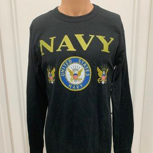 Ghast Thermal Navy Long Sleeve Men's shirt large